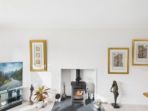 Log Burner- click for photo gallery